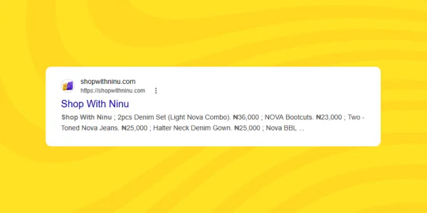 Your online store ranking on google